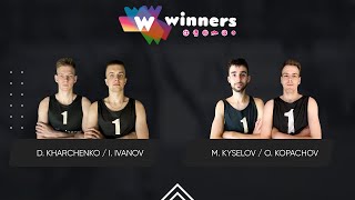 Winners Beach Volleyball. Men. D. Kharchenko / I. Ivanov - M. Kyselov / O. Kopachov 19.02.2025