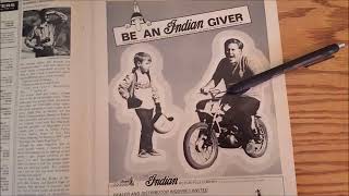 Mini Bike Off Road Riding Indian Minicycle ad offensive??