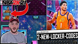 2 FREE NEW LOCKER CODES 2K21 + PINK DIMAOND DEVIN BOOKER GAMEPLAY! (NBA 2K21 MyTEAM NEXT GEN)