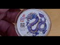 2024 australian lilac lunar dragon 1oz