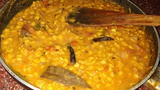 ଚଣା ଡାଲି ତଡକା || dal tadka in odia ||dal recipe in odia