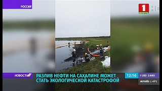 Разлив нефти на Сахалине может стать экологической катастрофой: эксперты