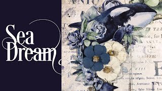 Stamperia Sea Dream Mini Album Tutorial Part 3