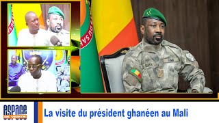 #urgent : La visite du président ghanéen au Mali