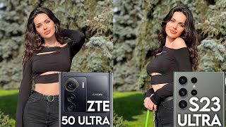 ZTE Axon 50 Ultra VS Samsung Galaxy S23 Ultra Camera Test Comparison