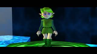 LEGEND OF ZELDA OCARINA OF TIME LINK REUNITES WITH SARIA