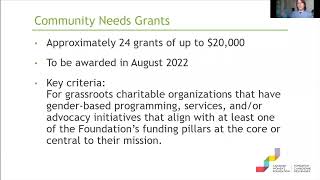 CN22 Grants Information Session
