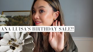 Ana Luisa UNBOXING + Review! 5TH BIRTHDAY SALE!