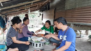 กินปลาเผาอยู่เถียงนาพาสุขกับบรรยากาศฝนชิตก