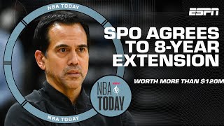 Woj: Erik Spoelstra’s extension is recognition of what he means to Heat | NBA Today