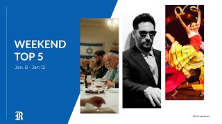 Top 5 Weekend Events (1/8-1/12)