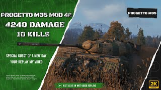 Progetto M35 mod 46 - Pool's and Kolobanov's Medal | #Wot_Replays 144