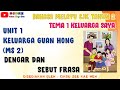 BM Tahun 2 Unit 1 (ms2) | Dengar dan Sebut Frasa