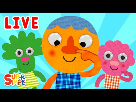 Noodle and Pals Livestream Canciones para niños Canciones súper simples