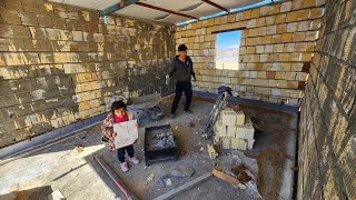 Cooking in the Heart of Nature: Ramin's Unique Experience and the Tile Work of a Rural House!