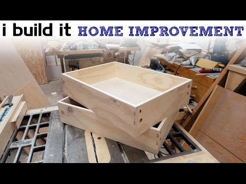 How To Make Drawers The Easy Way - Kitchen Cabinet Build How To Make Drawers The Easy Way - Kitchen Cabinet Build