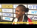 mondiaux d athlétisme la kényane faith kipyegon reine du 1 500 m