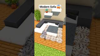 Minecraft Modern Sofa😱 #shorts