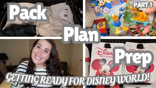 Prepping and Packing for Disney World | Part 1 | Family Disney Trip