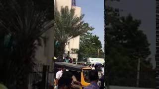 AIADMK cadres outside Apollo Hospitals