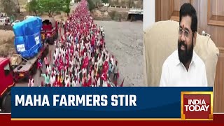 Maharashtra Ministers To Meet Protesting Farmers, Assures Fulfilling Farmers' Demands