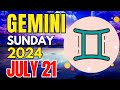 Gemini ♊ 🙏𝐘𝐨𝐮 𝐀𝐬𝐤𝐞𝐝 𝐅𝐨𝐫 𝐂𝐥𝐚𝐫𝐢𝐭𝐲 𝐒𝐩𝐢𝐫𝐢𝐭 𝐀𝐧𝐬𝐰𝐞𝐫𝐞𝐝✨ Horoscope For Today July 21, 2024 | Tarot