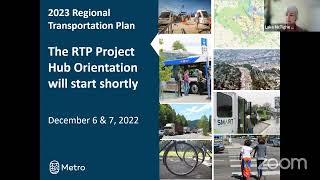 RTP Project Hub Orientation