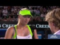 sharapova vs lisicki 2012 australian open highlights