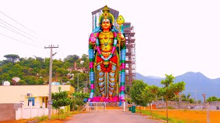 சேலம் அருகே உலகின் உயரமான முருகன் சிலை murugan temple salem tamil nadu Salem Murugan Temple 146 Feet