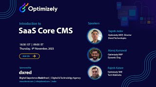 Optimizely SaaS Core CMS Introduction