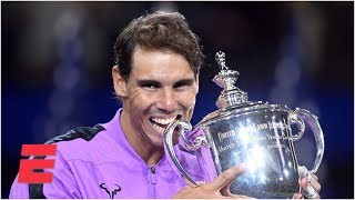 Rafael Nadal defeats Daniil Medvedev in epic 5-set match | 2019 US Open Highlights