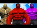 Superheroes War | Red Hulk & Violet Hulk vs Abomination