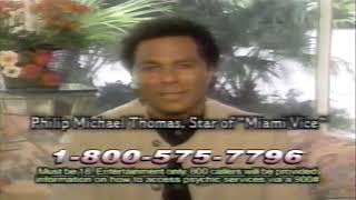 1995 Commercial - Free Psychic Reading - Philip Michael Thomas