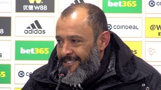 Wolves 2-1 Manchester United - Nuno Espirito Santo Post Match Press Conference - Premier League