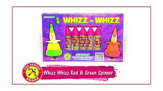 Whizz Whizz - Red and Green spinner | JCS Crackers | Supreme