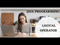 Logical Binary Operator in java programming