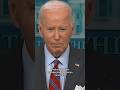 Biden says “I don’t know” if the 2024 election will be peaceful #shorts