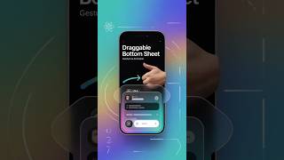 Create a Smooth Draggable Bottom Sheet in React Native | Gesture & Animation #codereact #code #dev