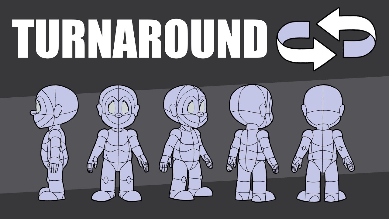 2D Animation-Master The Character Turnaround & Model Sheet - YouTube