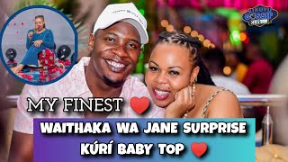 WAITHAKA WA JANE SURPRISES BABY TOP ON HER BIRTHDAY| MUTHONI WAKÍRUMBA| KARAIKU| #kikuyugossipclub