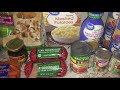 $60 walmart grocery haul grocery haul for one person