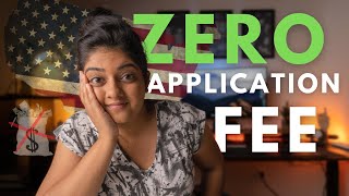 No Application Fee Universities in the USA | High Acceptance Rate for International Students