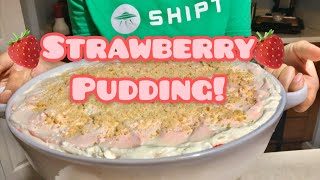 How to make Strawberry Pudding😋