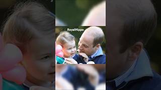 Prince William and Princess Charlotte #princewilliam #charlotte #father #daughter #happy #babygirl