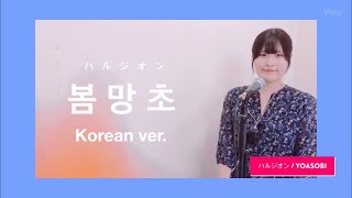 【한국어 / Korean ver.】ハルジオン(봄망초)/ YOASOBI(요아소비)