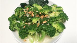 Restaurant-style broccoli \