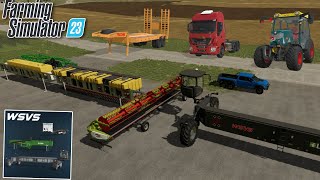 WSVS TR13 Tractor - Prancha 2 Eixos - IvecoHiWAY - FS23 mods Gameplay