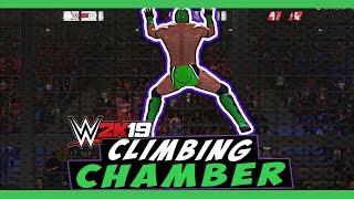 How to climb elimination chamber in wwe 2k19