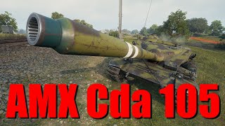 【WoT：AMX Canon d'assaut 105】ゆっくり実況でおくる戦車戦Part697 byアラモンド