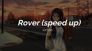 s1mba - rover ft. dtg (sped up) (Lyrics)